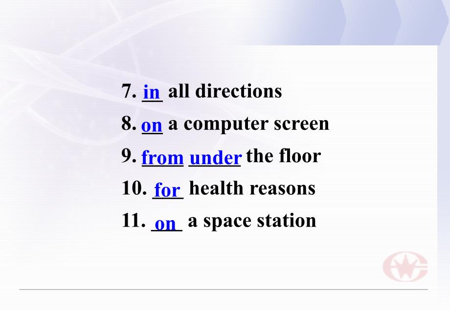 课标人教实验版高二Module5Unit3P_第4页