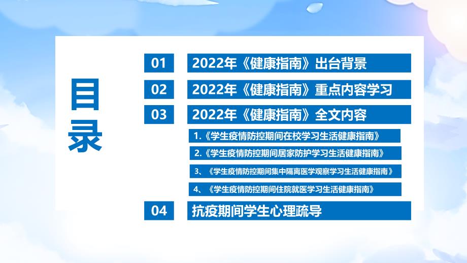 学习2022年《学生疫情防控期间住院就医学习生活健康指南》主题学习PPT_第4页