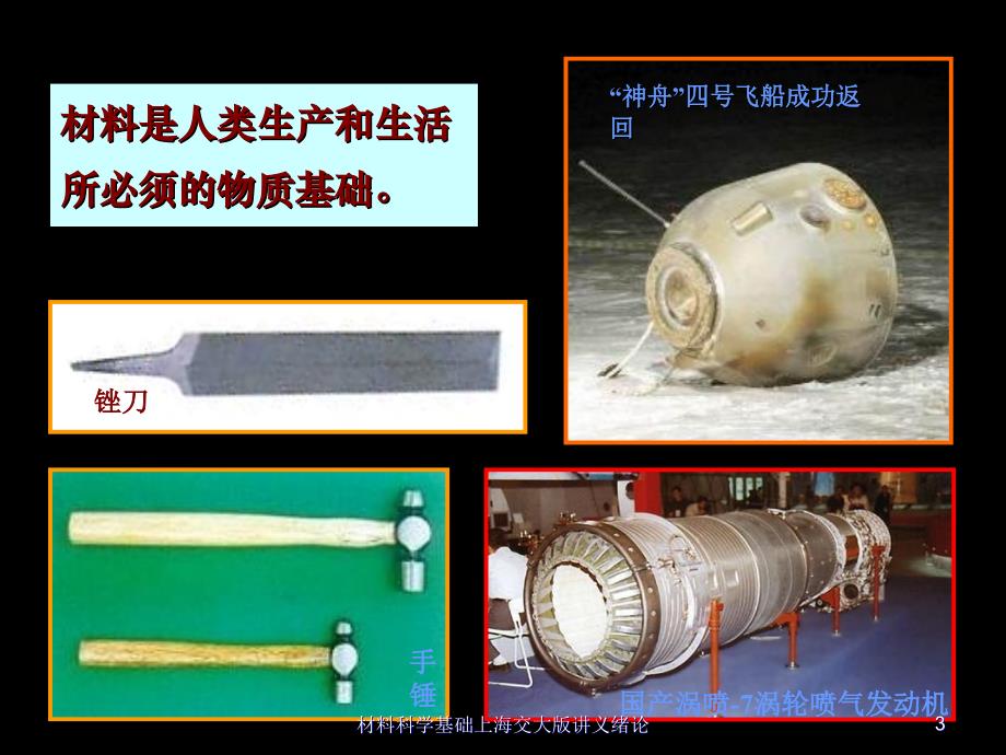 材料科学基础上海交大版讲义绪论课件_第3页