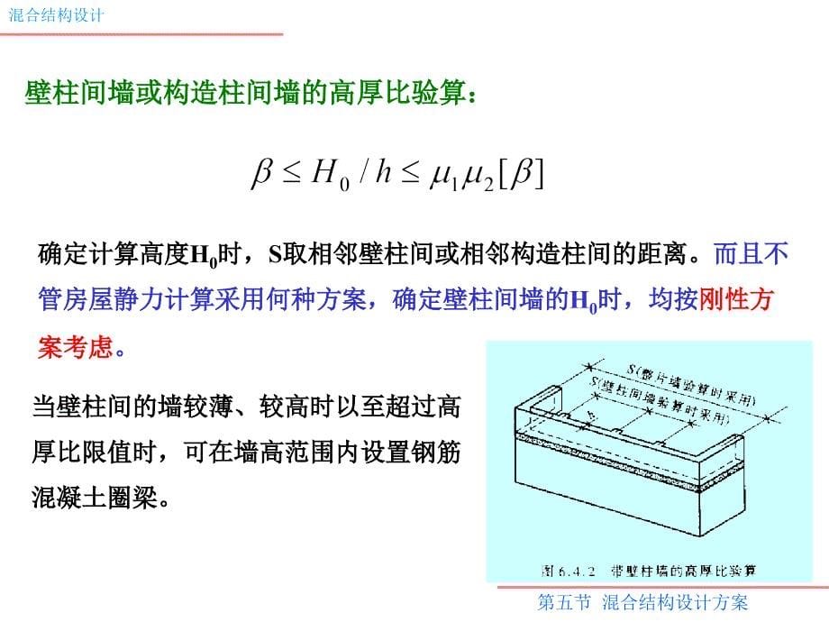 614砌体结构构件墙柱的设计计算_第5页