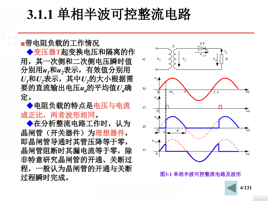 电力电子技术课件：第3章 整流电路_第4页