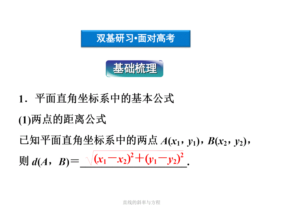 直线的斜率与方程课件_第3页