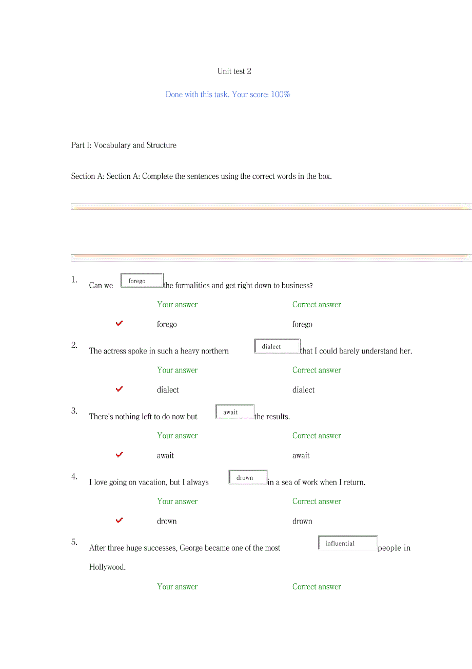 2023年新标准大学英语综合教程4Unittest2超详细解析超详细解析答案_第1页