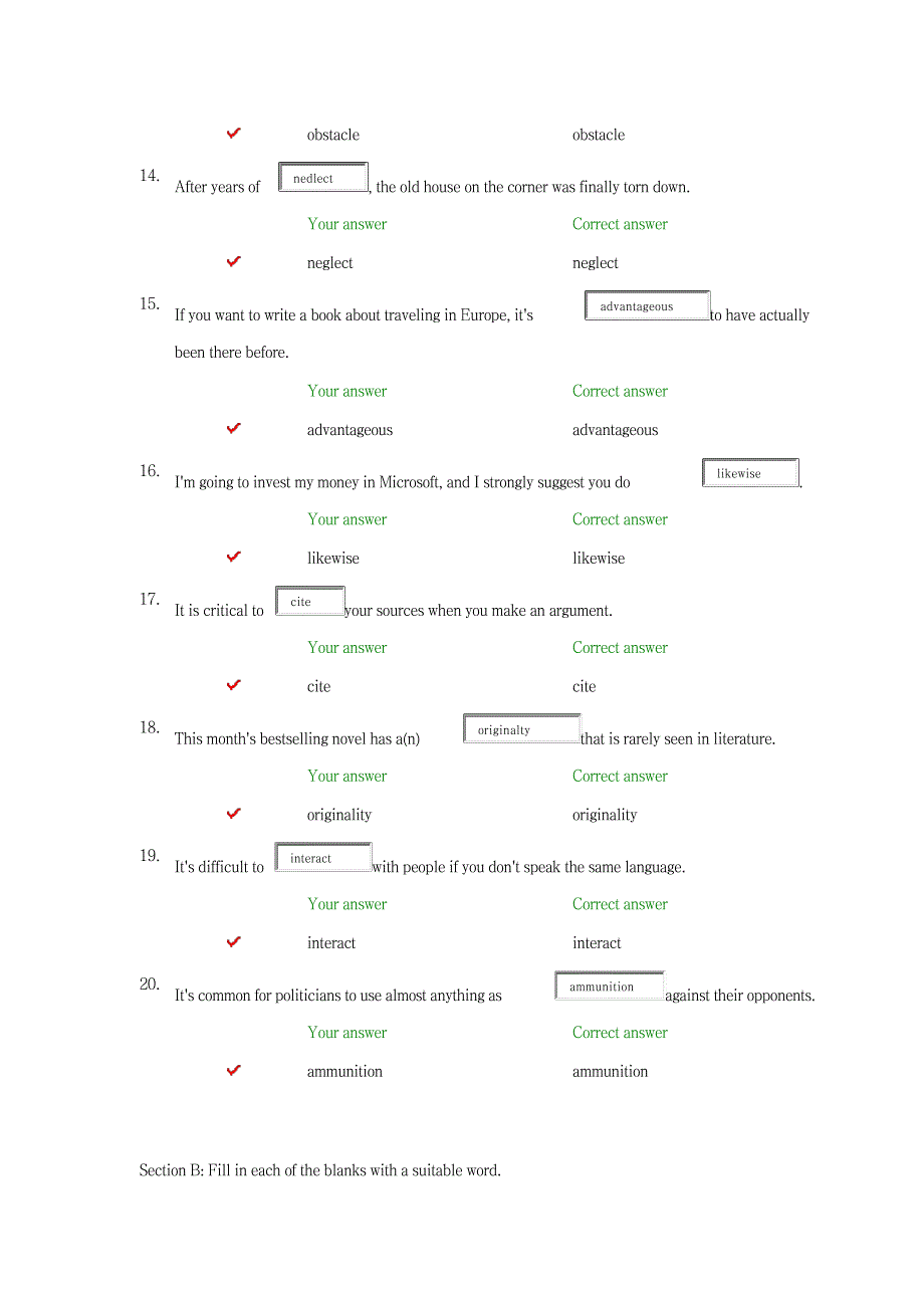 2023年新标准大学英语综合教程4Unittest2超详细解析超详细解析答案_第3页