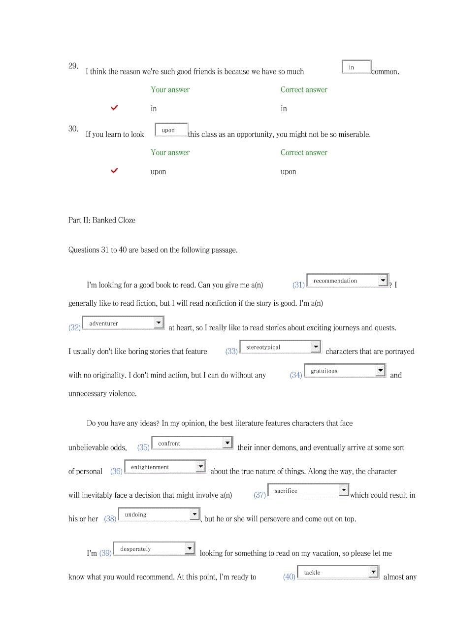 2023年新标准大学英语综合教程4Unittest2超详细解析超详细解析答案_第5页