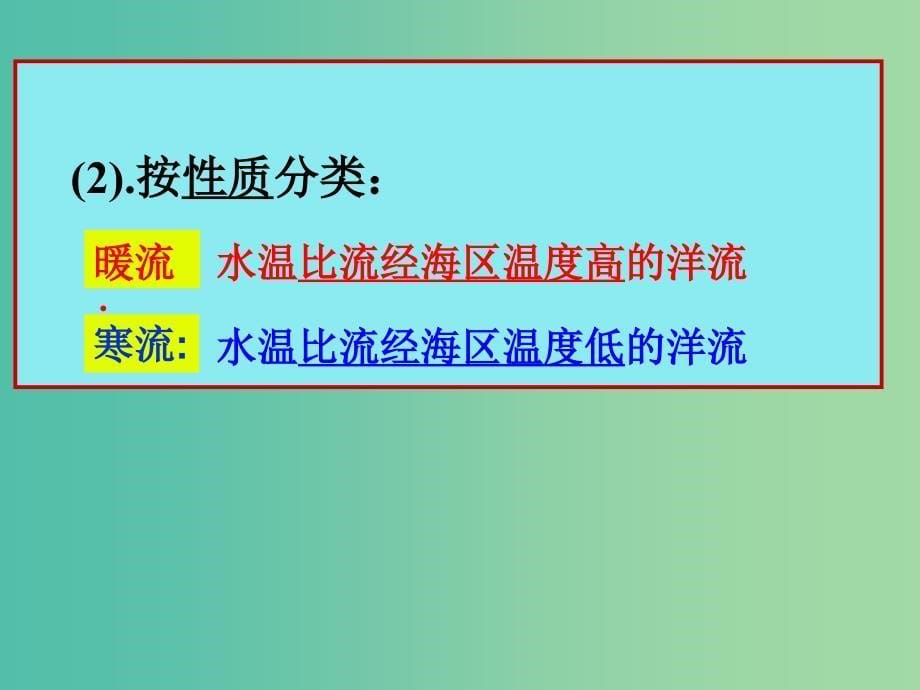 高中地理 2.3水圈与水循环（2）洋流课件1 鲁教版必修1.ppt_第5页