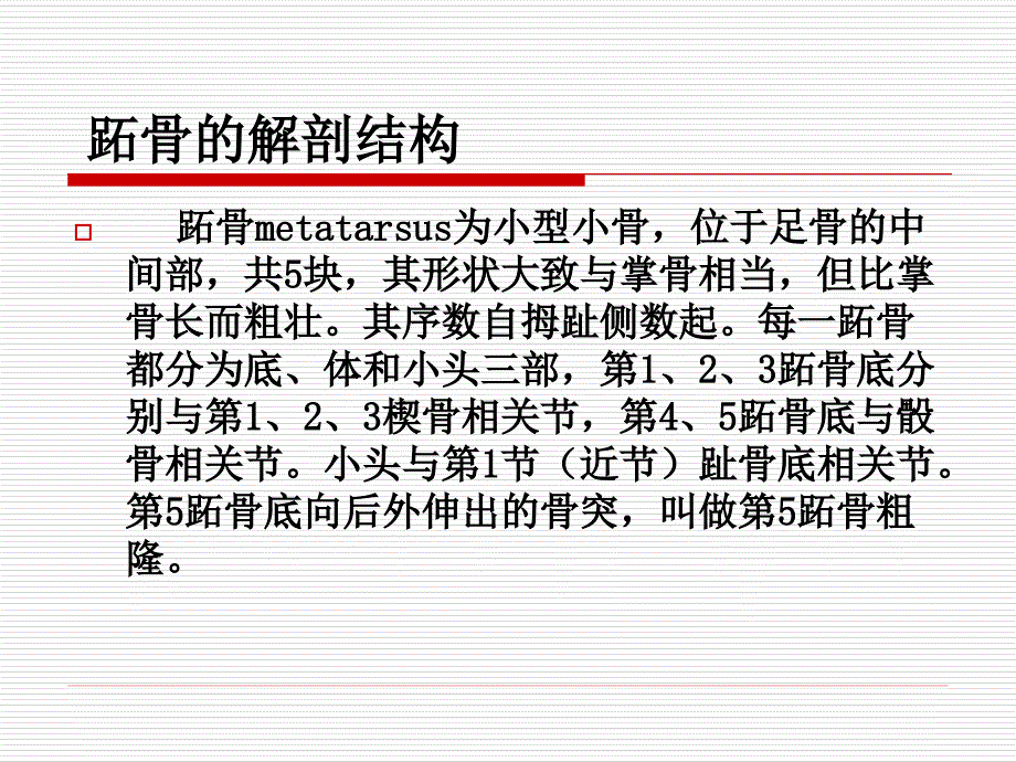 跖骨疲劳性骨膜炎及疲劳性骨折课件_第3页