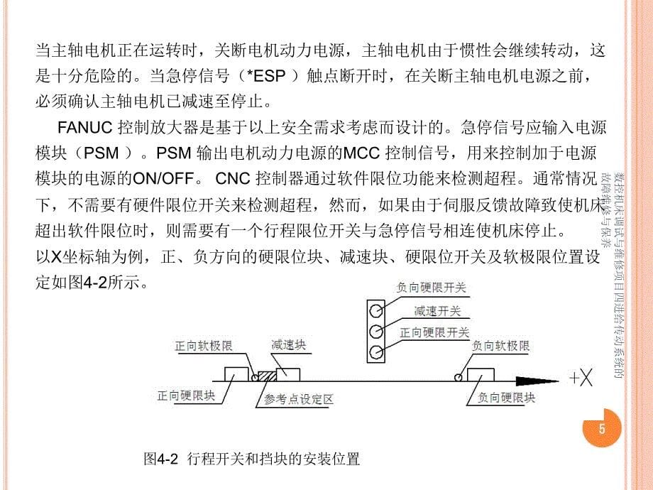 数控机床调试与维修项目四进给传动系统的故障维修与保养课件_第5页