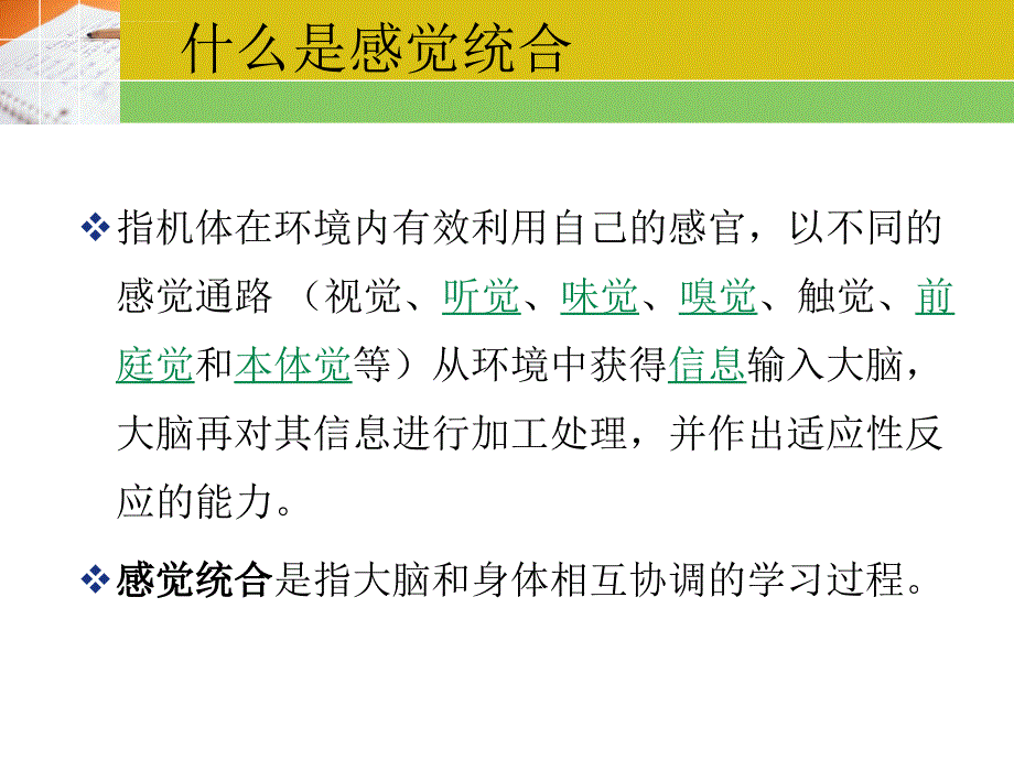 感觉统合对孩子的影响ppt课件_第4页