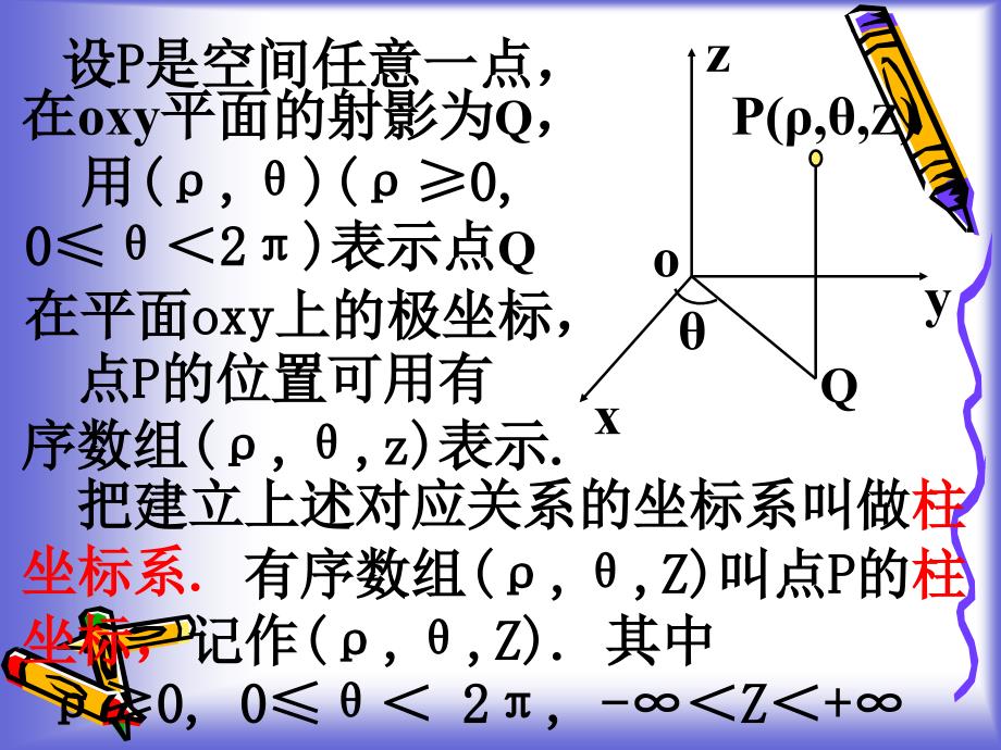 柱坐标系与球坐标系ppt课件_第3页