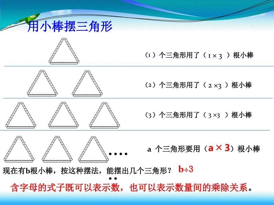 公开课五年级用字母表示数_第5页