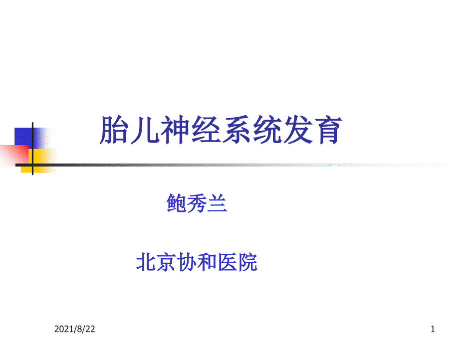 cdc讲稿胎儿神经系统发育推荐课件_第1页