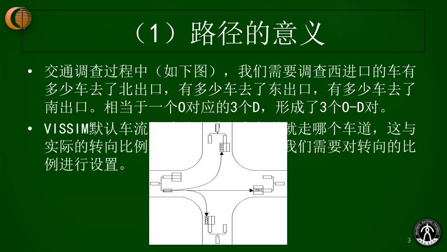 VISSIM路径设置与流量分配课堂PPT_第3页