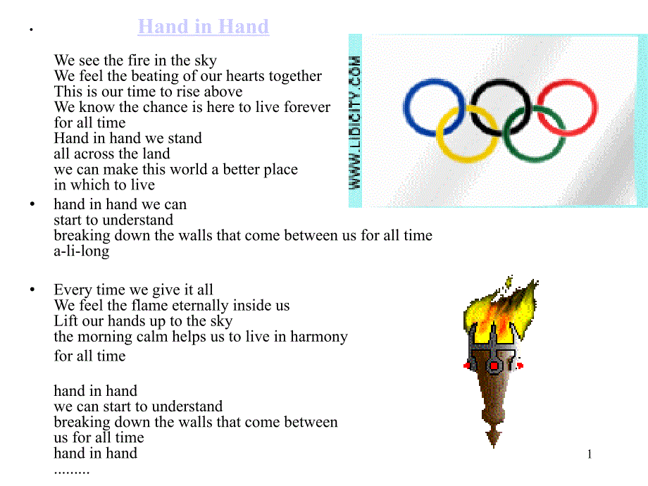 Unit 2 The Olympic Games --- An Interviewppt课件_第1页