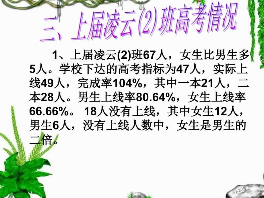 高一家长会精品课件　47班_第5页