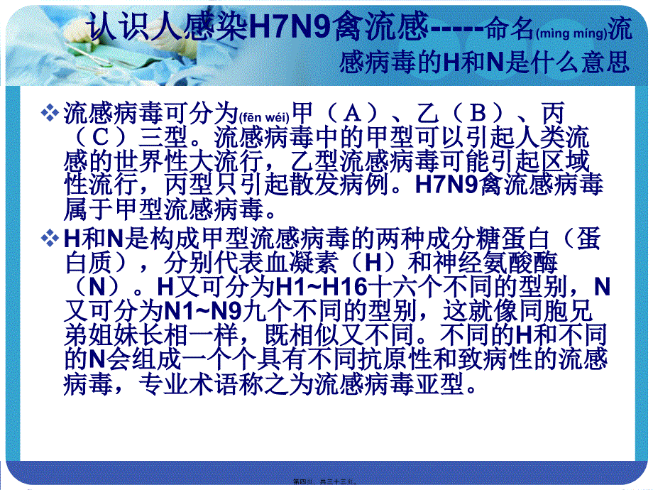 人感染禽流感防治知识课件_第4页