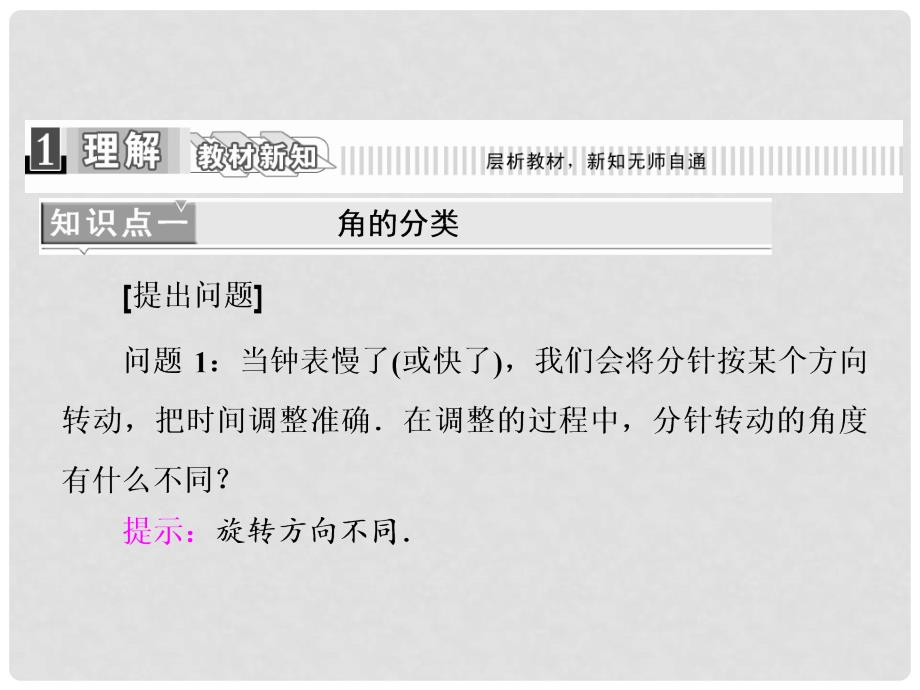 高中数学 1.1.1 任意角课件 新人教A版必修4_第2页