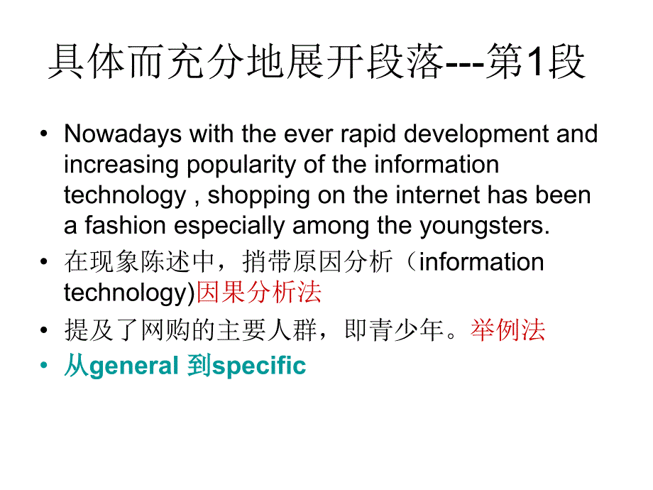 段落的展开如何做到论述的具体和充分.ppt_第4页