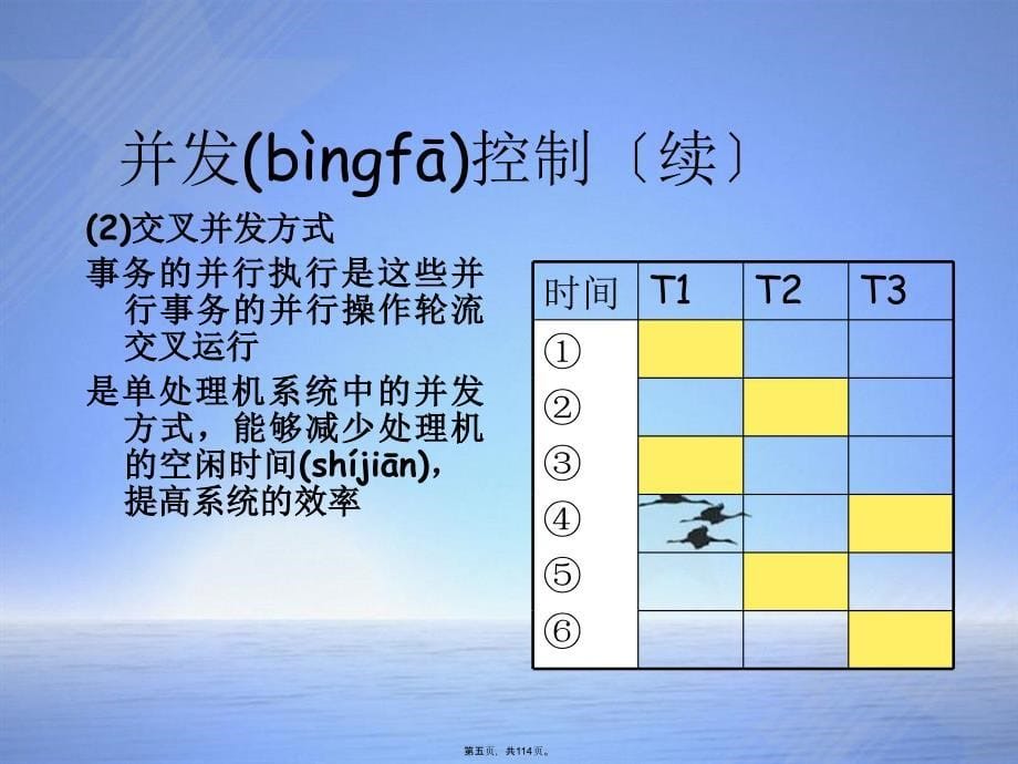 计算机软件及应用09DataBase并发控制_第5页