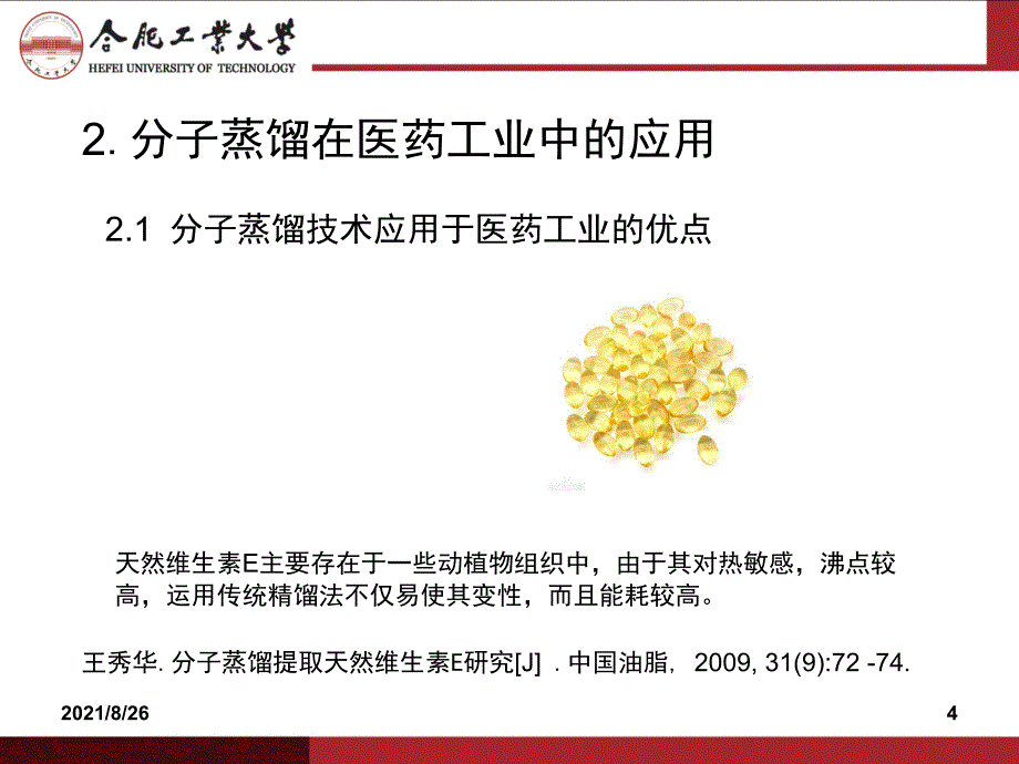 分子蒸馏技术的发展及工业应用课件PPT_第4页