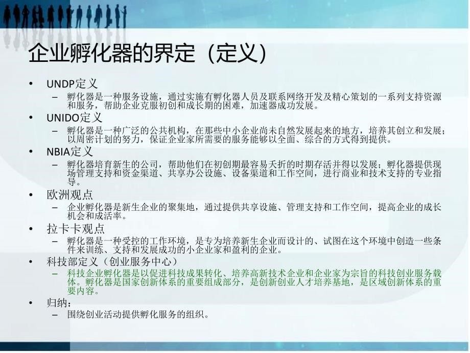 科技企业孵化器概念运营与管理教材_第5页