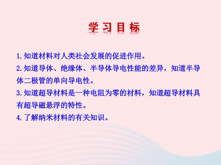 九年级物理全册 第二十章 第三节 材料的开发和利用课件 （新版）沪科版_第2页