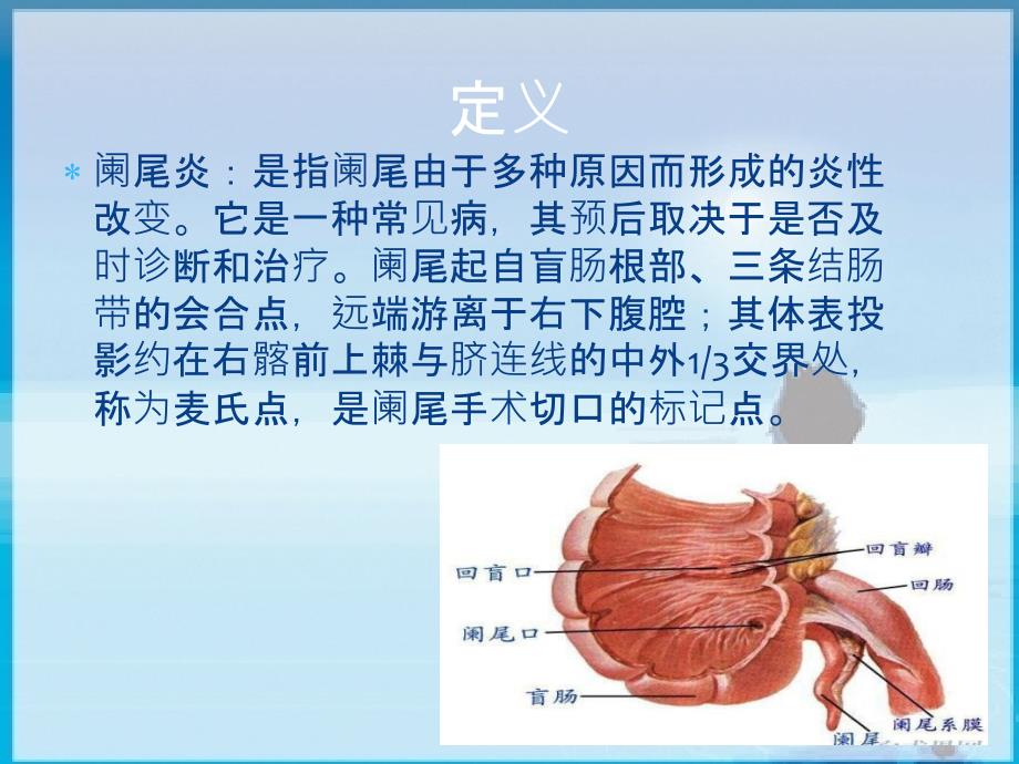 阑尾炎围手术期护理ppt课件_第2页