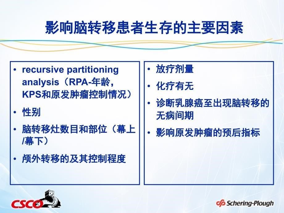 乳腺癌脑转移放疗及放化疗综合治疗方案的选择_第5页