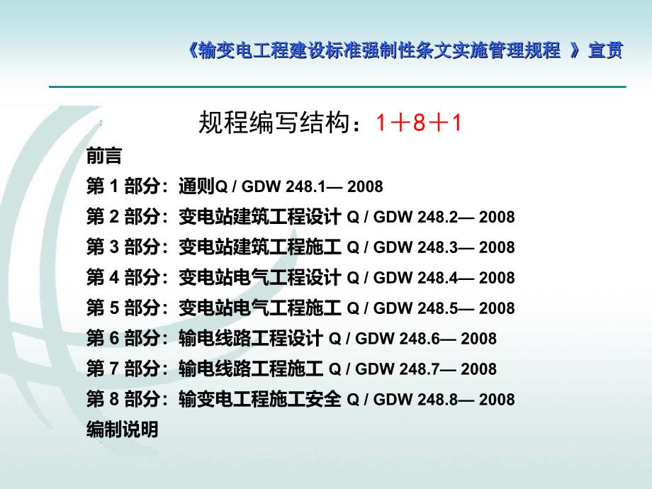 输变电工程建设标准强制性条文实施管理规程宣教课件_第3页