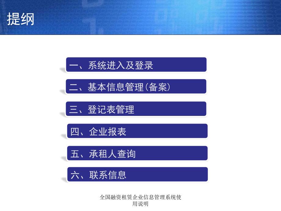 全国融资租赁企业信息管理系统使用说明课件_第2页