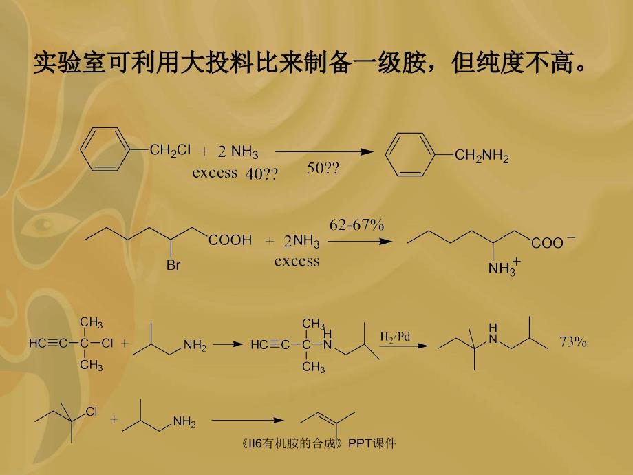 II6有机胺的合成课件_第4页