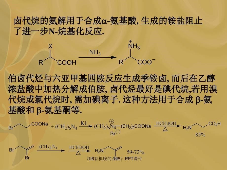 II6有机胺的合成课件_第5页