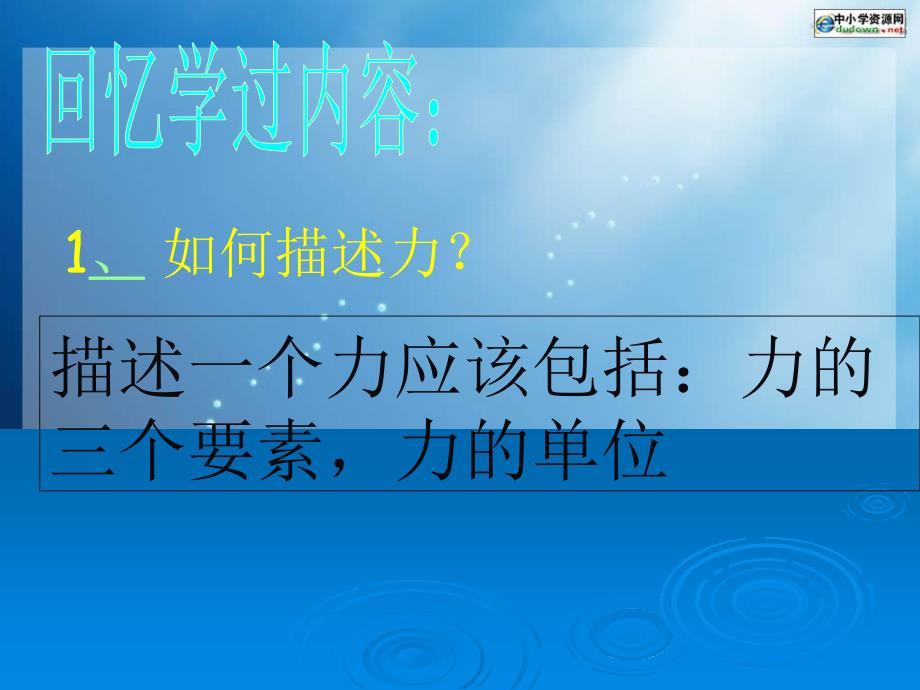 沪科版八年级物理7.2《力的合成》PPT课件_第3页