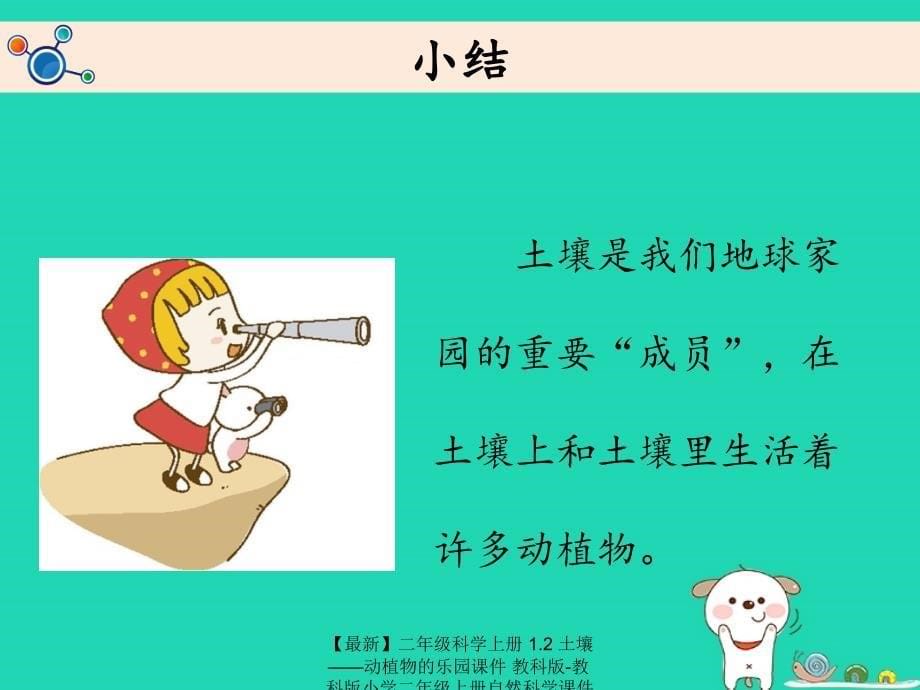 最新二年级科学上册1.2土壤动植物的乐园课件教科版教科版小学二年级上册自然科学课件_第5页