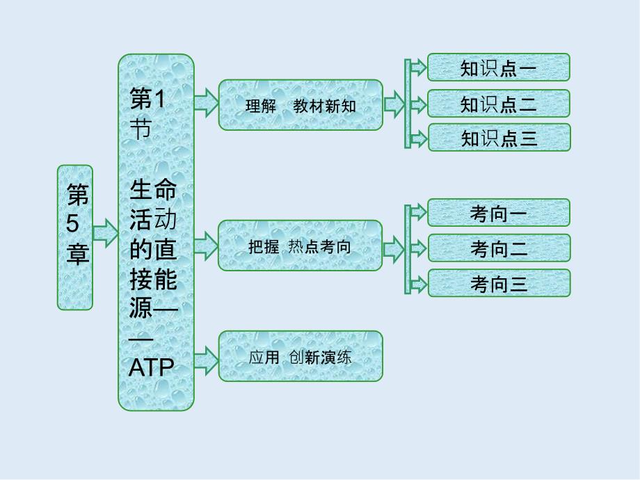 高中生物北师大版必修一课件：第5章 第1节 生命活动的直接能源——ATP_第1页