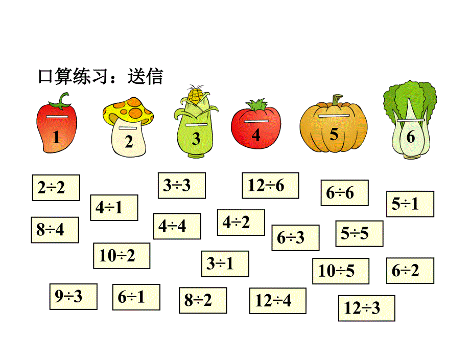 二年级上数学课件第七单元制作标本表内除法青岛版_第2页