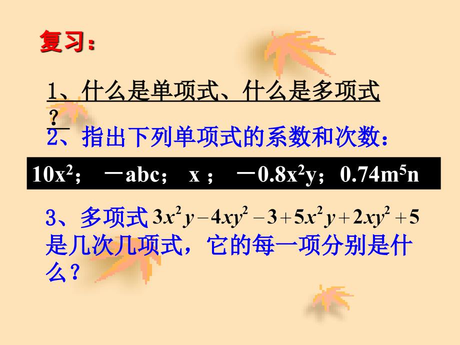 同类项课件PPT_第2页