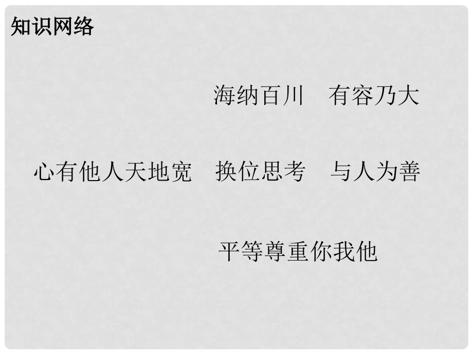 广东学导练八年级政治上册 4.9.1 海纳百川 有容乃大课件 新人教版_第2页