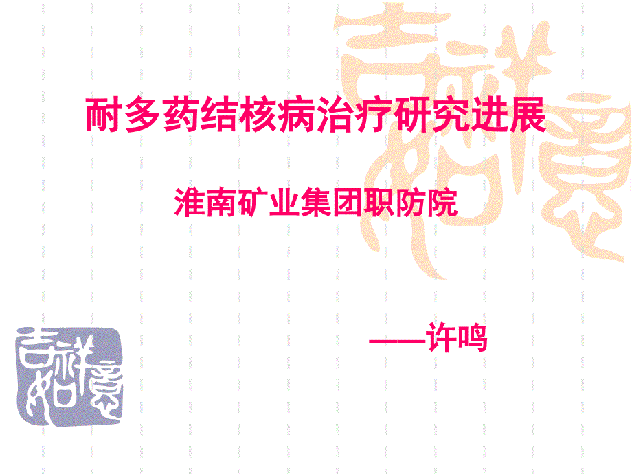 耐多药结核病治疗.ppt_第1页