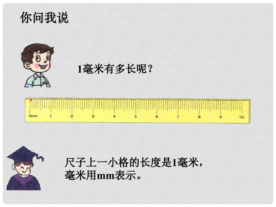 二年级数学下册 第三单元《甜甜的梦—毫米、分米、千米的认识》课件1 青岛版六三制_第4页