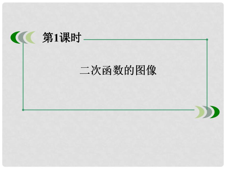 高中数学 2.4.1《二次函数的图象》课件（2） 北师大版必修1_第3页