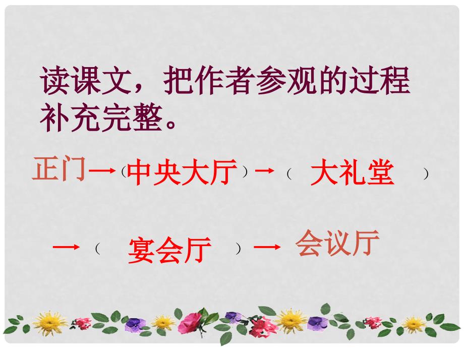 三年级语文下册　参观人民大会堂１课件 人教版_第4页