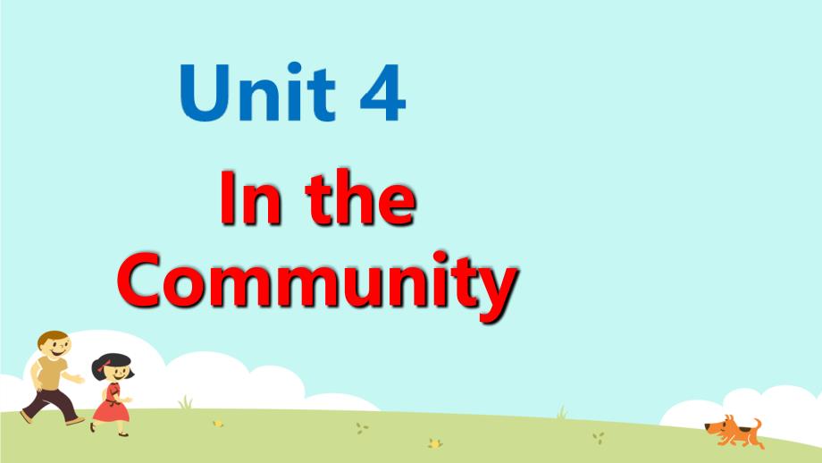 人教版PEP新起点英语二年级上册 Unit 4 In the Community_第2页