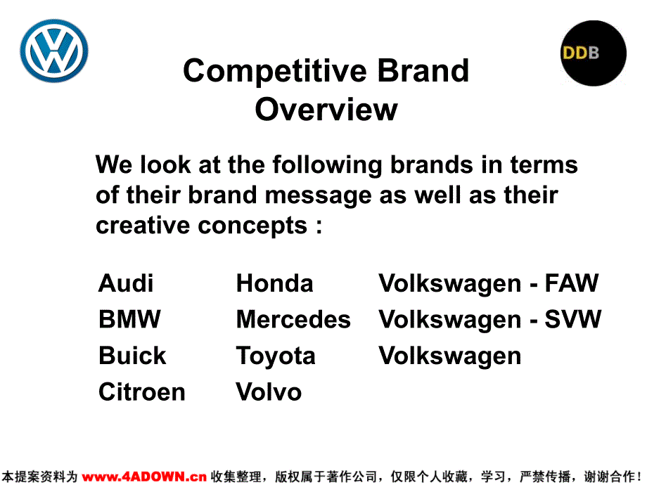 恒美Volk wagen Advertising Analysis China_第3页