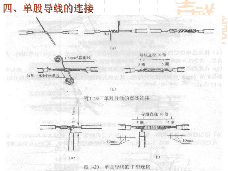 导线连接与瓷瓶绑扎_第2页