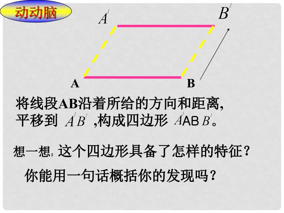 八年级数学下册 20.2平行四边形课件1 沪科版_第3页