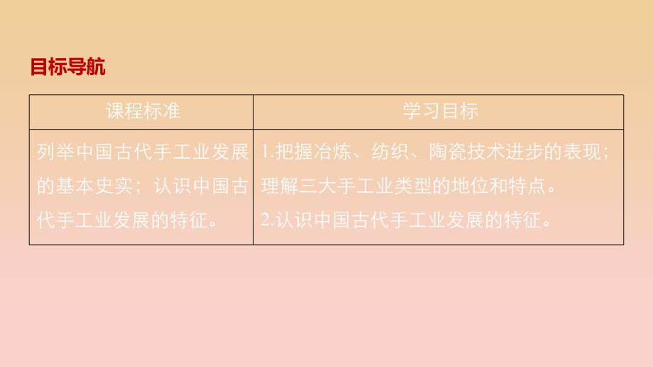 2017-2018学年高中历史 第一单元 中国古代的农耕经济 第4课 农耕时代的手工业课件 岳麓版必修2.ppt_第2页