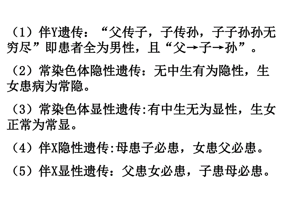 遗传方式的判断方法_第3页