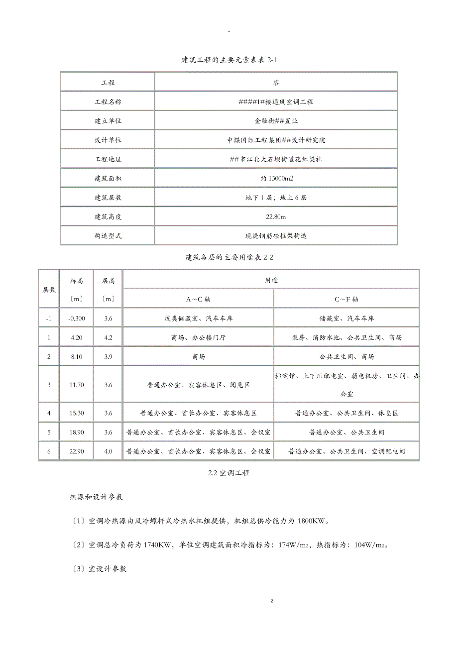 通风空调安装施工设计方案_第2页