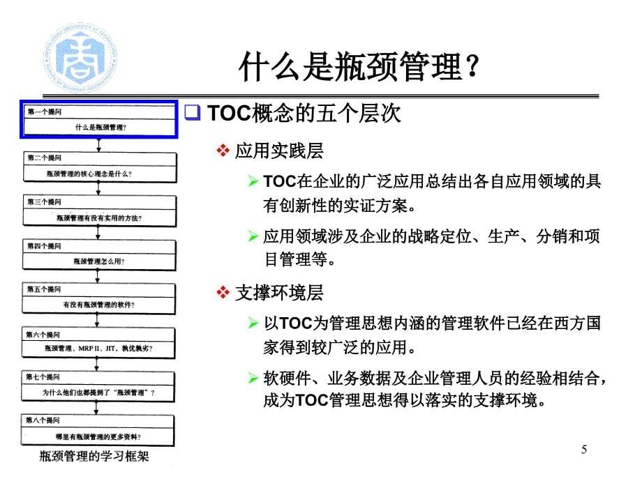 制造工厂作业过程中的瓶颈管理实用教材_第5页